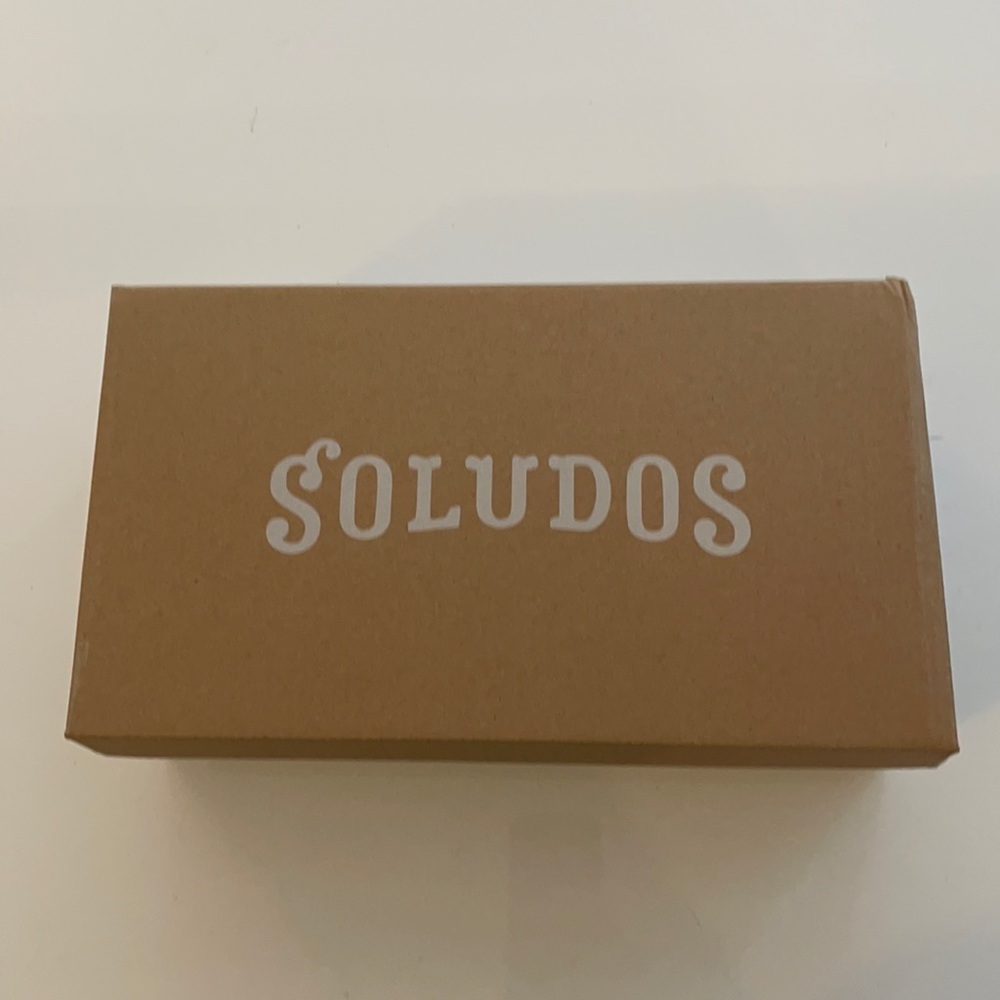 NIB Soludos Women's Leather Thong Sandals - Picture 6 of 9